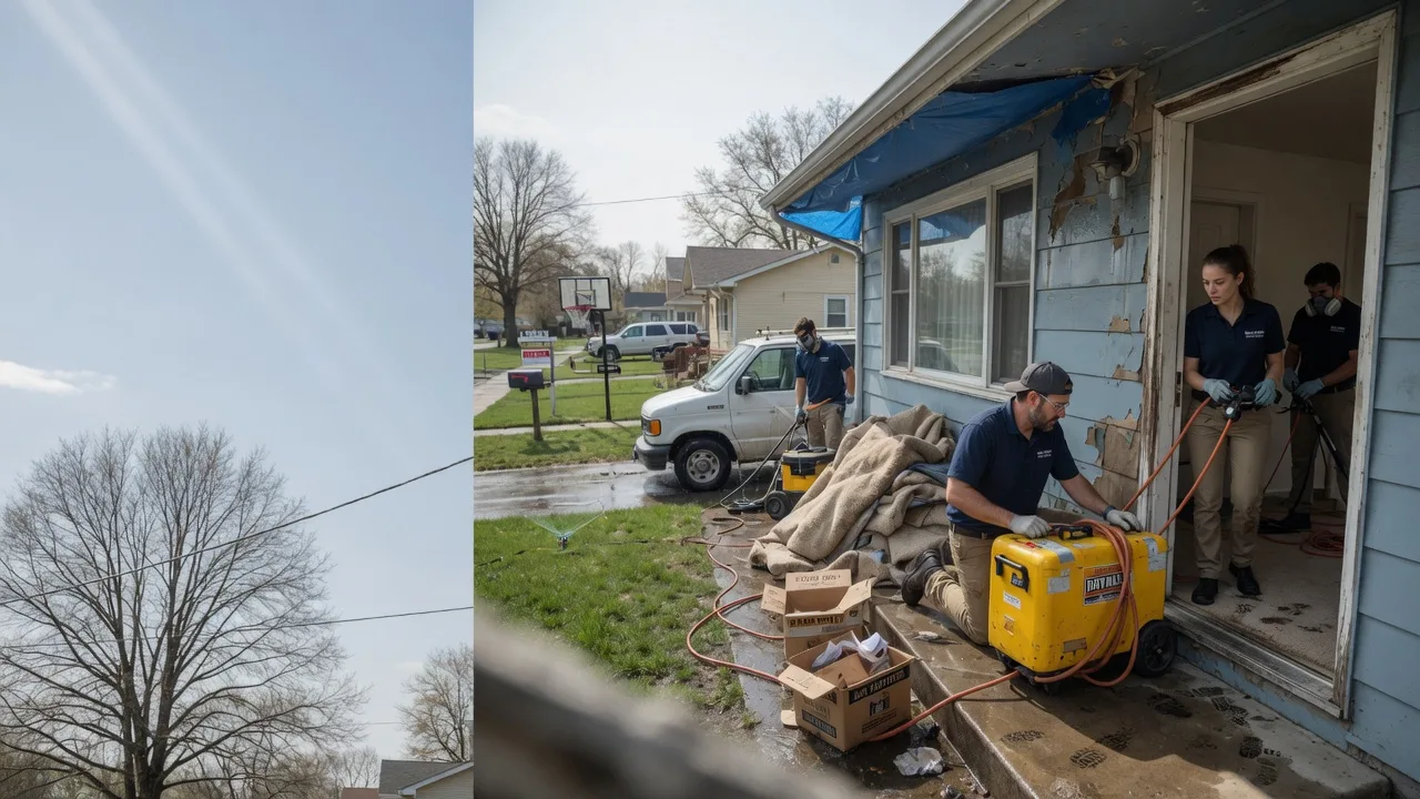 Basement Flood Cleanup in Manitou, KY near me